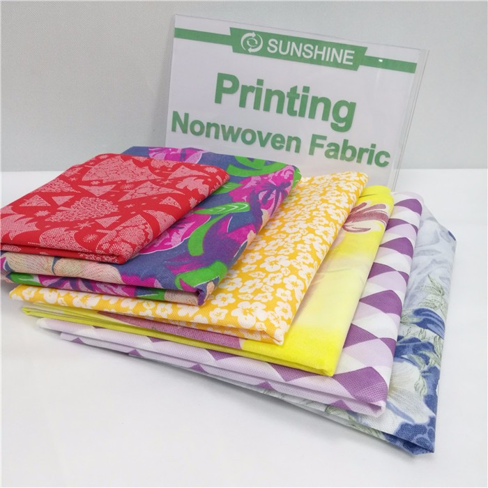 printed pp spunbond nonwoven fabric TNT tablecloth