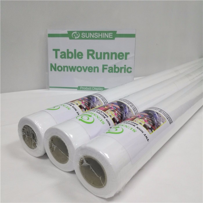 pp nonwoven fabric pre-cut tablecloth small roll
