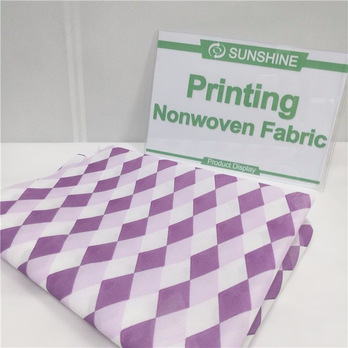 Hot sale printed pp spunbond nonwoven fabric TNT tablecloth
