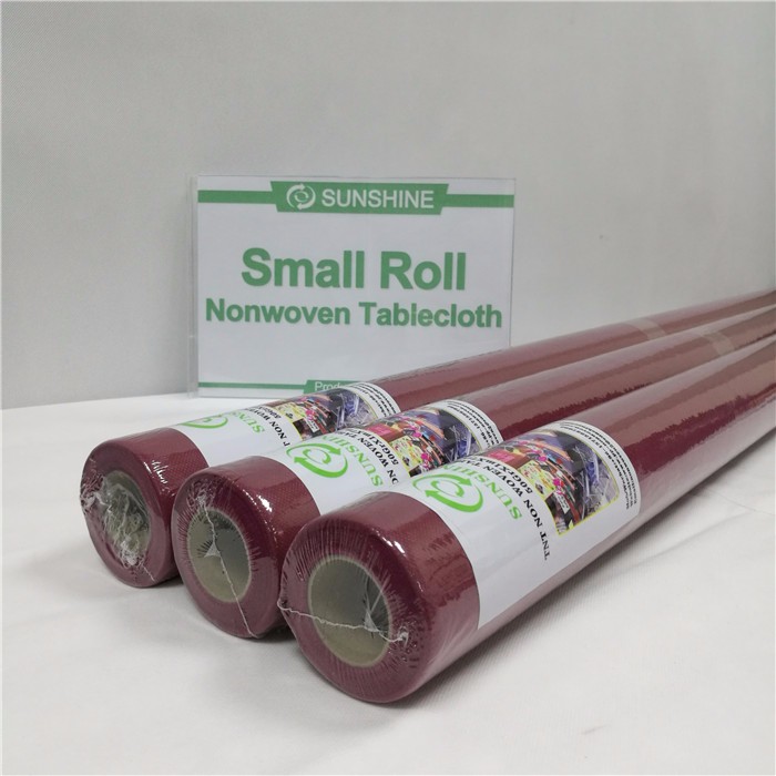 Good quality for pp nonwoven tablecloth small roll