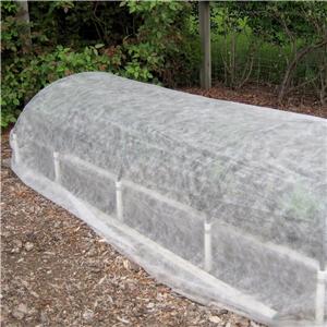 Width 36m white adhesive polypropylene spunbonded non woven landscape fabric