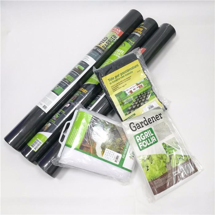Black weeding covering non-woven fabric packaging agricultural planting weeding control