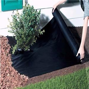 black spunbond nonwoven weed control fabric