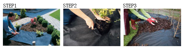 PP Nonwoven Weed Mat Control