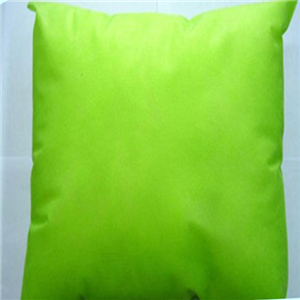 Green 100%pp Non woven pillow cover