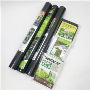 Black weeding covering non-woven fabric packaging agricultural planting weeding control