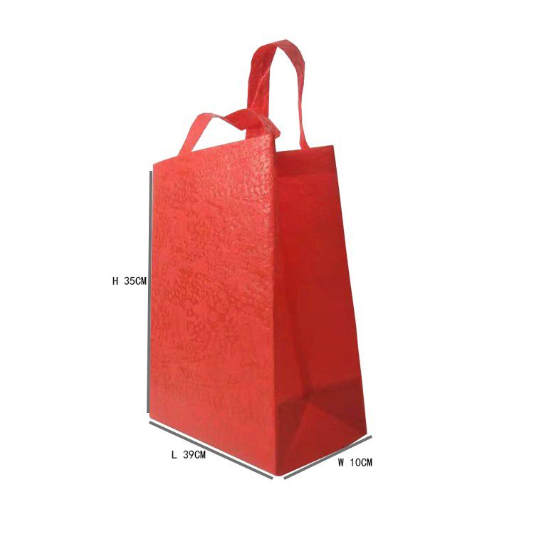 Non-woven bag gift take-out shopping clothing bag/ plastic bags / t shirt non woven bag