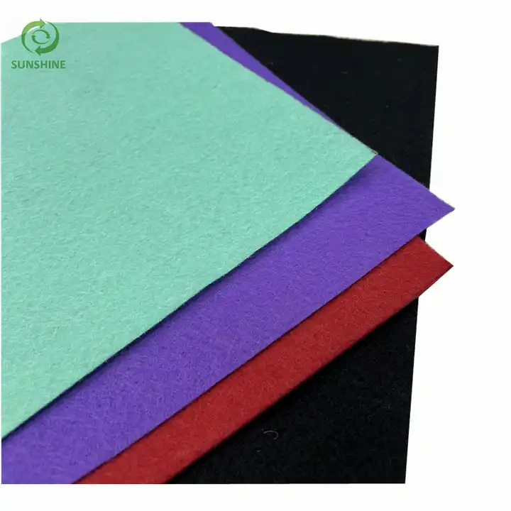 High Quality Felt Fabric Roll Industrial Felt Polyester Non woven Color Felt