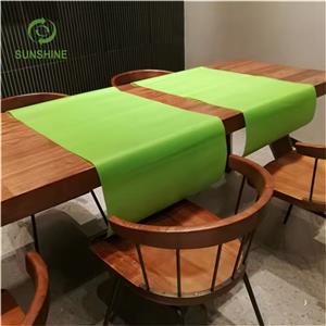 TNT nonwoven fabric for restaurant tablecloth fabric printed water resistant spunbond nonwoven fabric
