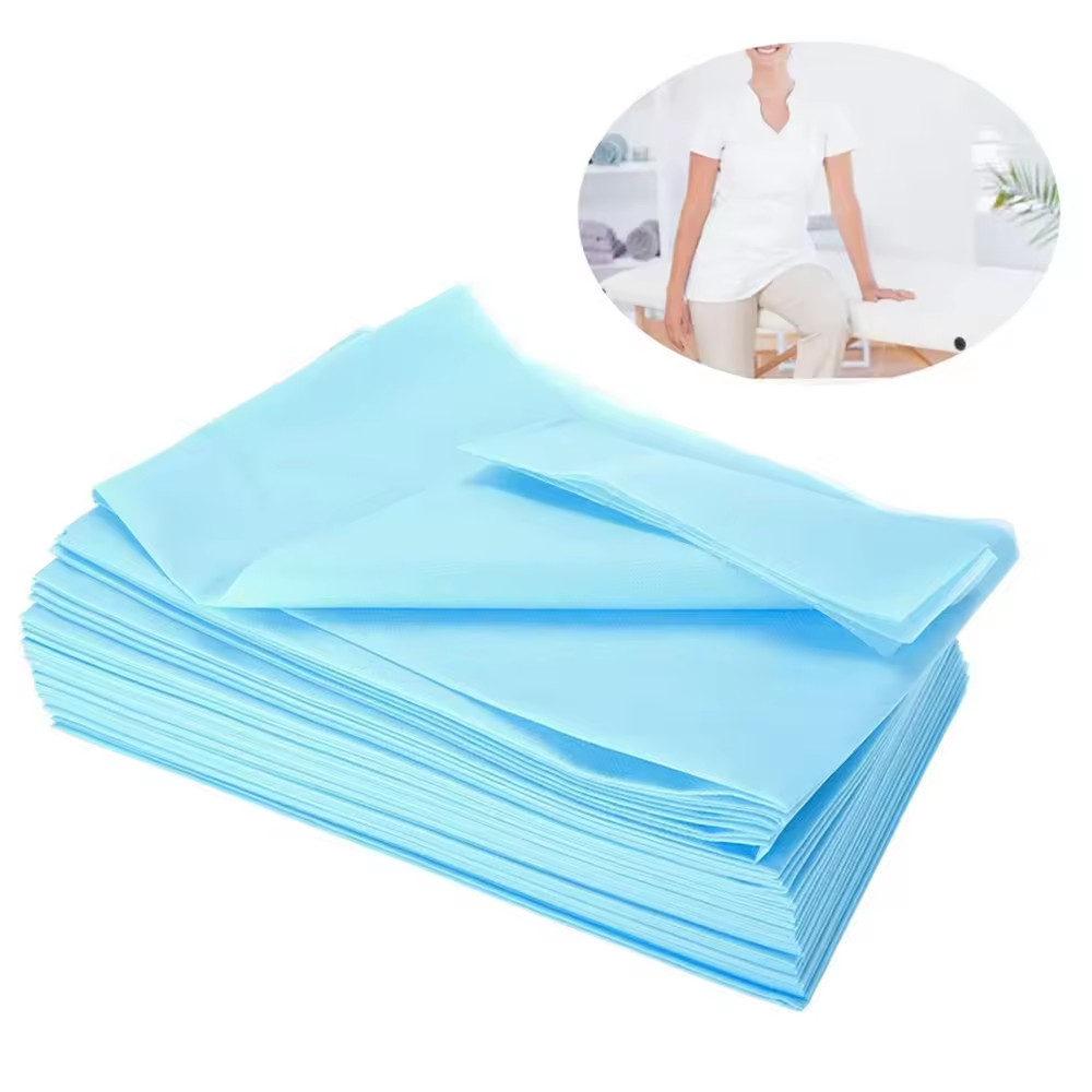 Sunshine Factory Supply Medical Disposable Exam Paper Bed Sheet Roll Hospital Non Woven Fabric Disposable Bed Sheet Roll Black