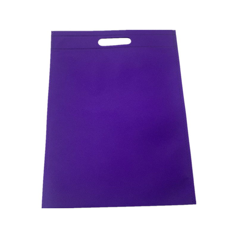 D-cut bags used 100%pp spunbond nonwoven fabric reusable shopping bags polypropylene bags eco-friendly fabric