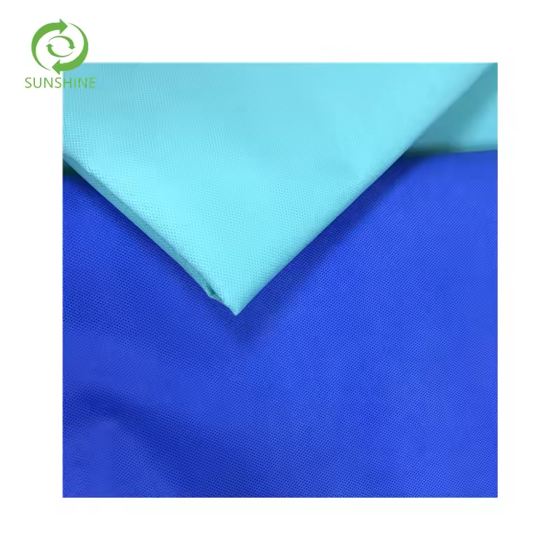 Eco Friendly PP Nonwoven Fabric polypropylene SMS non woven fabric SMMS medic non-woven Fabric for Surgical Clothing