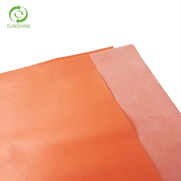 Anti-static Treated SPP non woven Breathable PE lamination film fabric nonwoven fabric FOR medical laminates sheets