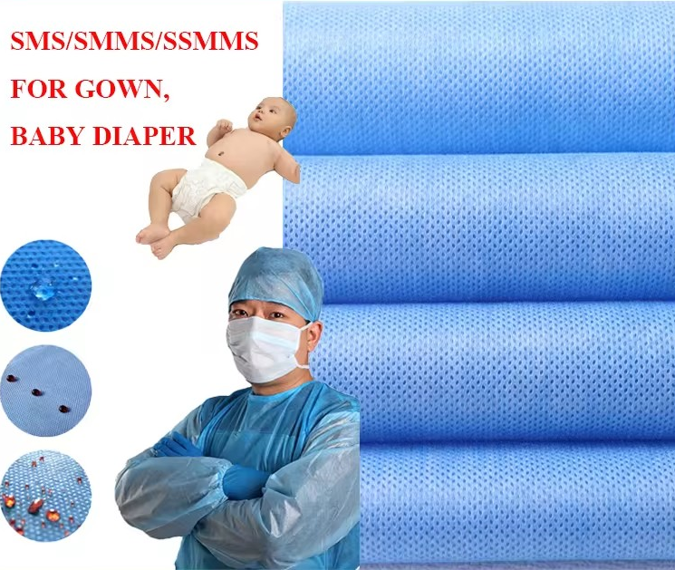 Eco-friendly Recycled SMS Nonwoven