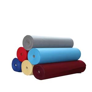 Flame Retardant Fire Resistant Breathable Non Woven Needle Punch Nonwoven 100% Polyester Needle Punched Felt Fabric NonWoven