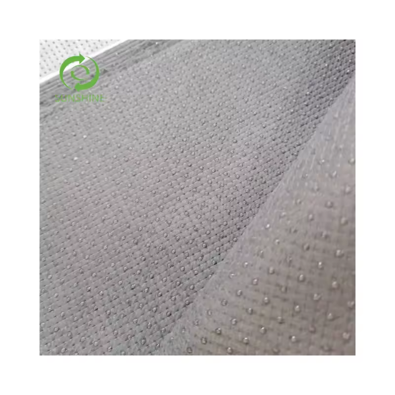 Factory Sales 100% Polypropylene Stitch Bonded Nonwoven Fabric Roll Waterproof Plain Style in Roll