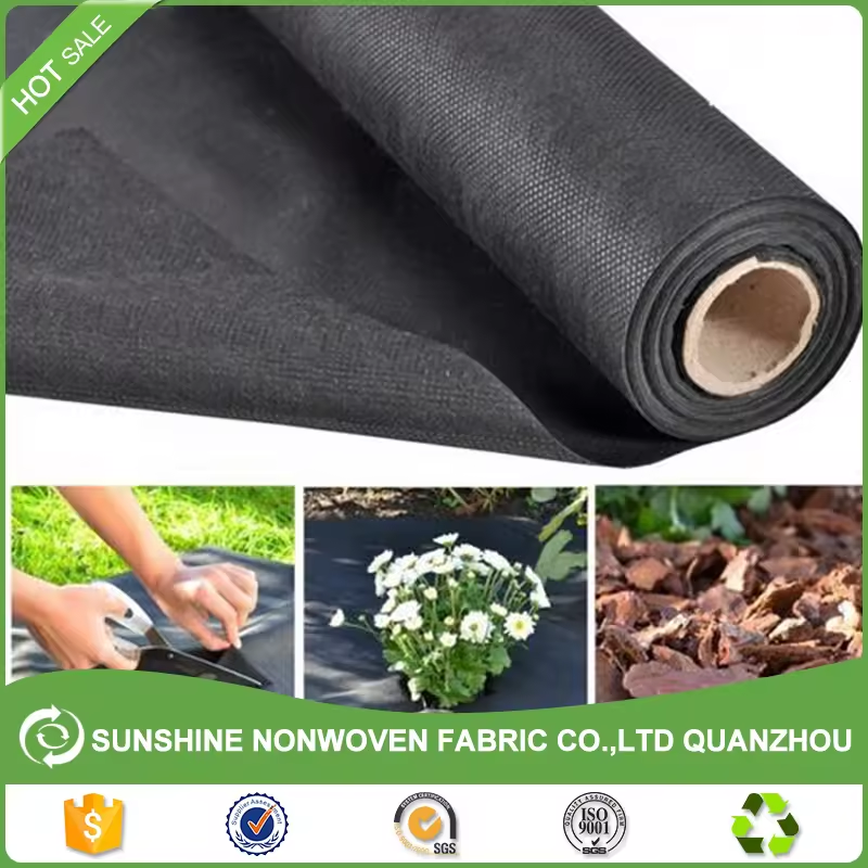 Agricultural PP Nonwoven Ground Cover Weeb Mat Contral Landscape Fabric Roll