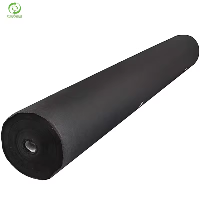 GRS OEKO RPP RPET PP Non woven Fabric Black Corovin Upholstery Lining mattress protectors Fabric Spun Bond Liner