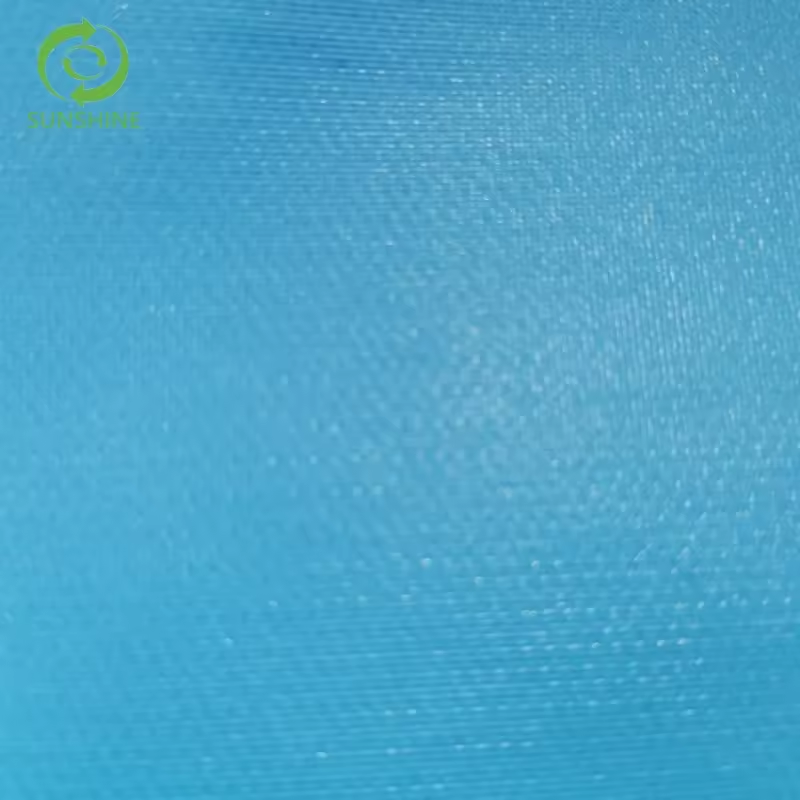 55GSM PE Laminated 100% polypropylene non-woven fabric recyclable material lamination nonwoven fabric for medical material use