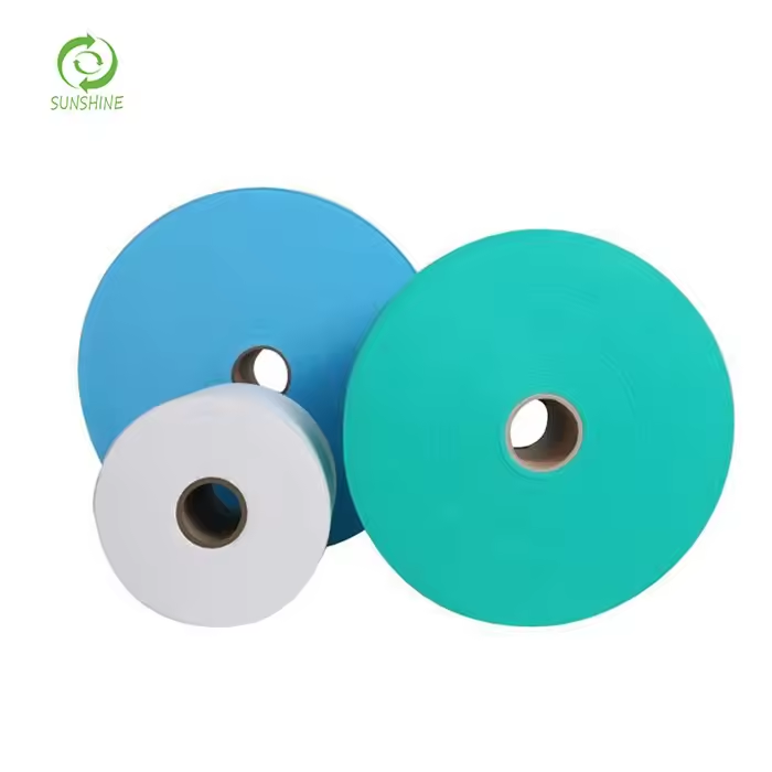 Top quality colorful felt KN95 KF94 Facial air filtration material PFP3 carbon fiber pp polypropylene spun bond nonwoven fabric