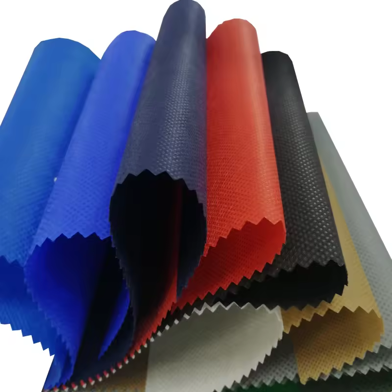 GRS with TC 100%RPP RPET PET Biodegradable Recycled bag TNT cloth polyester spunbond nonwoven tela no tejida Pet fabric textile