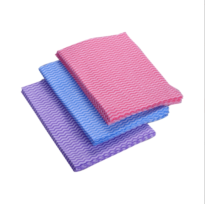 Factory Microfiber Cleaning Towel Dishcloth Car Cloth Coil Products Wet Tissure Coil Beauty Cloth Disposable Cloth Non Woven