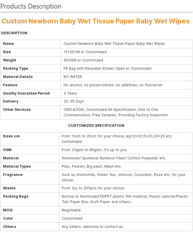 newborn wipes