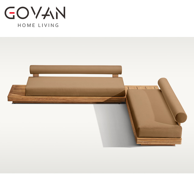 Bondi Teak-L-Shaped Sofa- Right