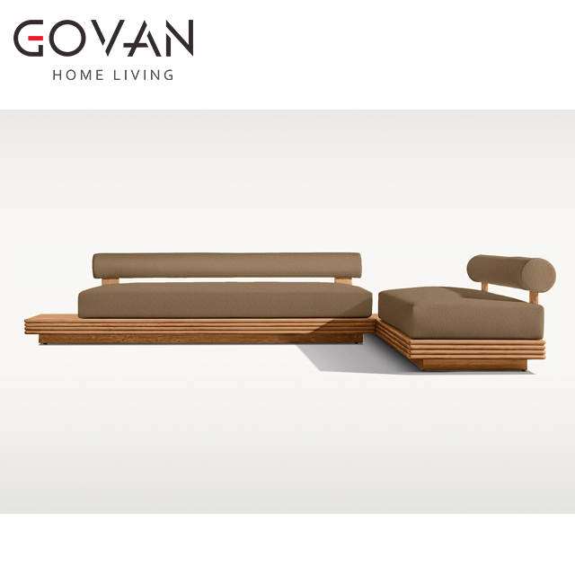 Bondi Teak-L-Shaped Sofa- Right