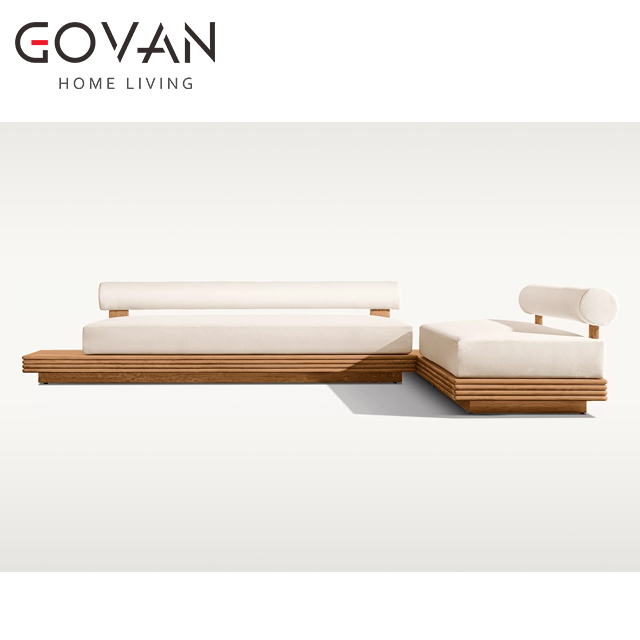 Bondi Teak-L-Shaped Sofa- Right