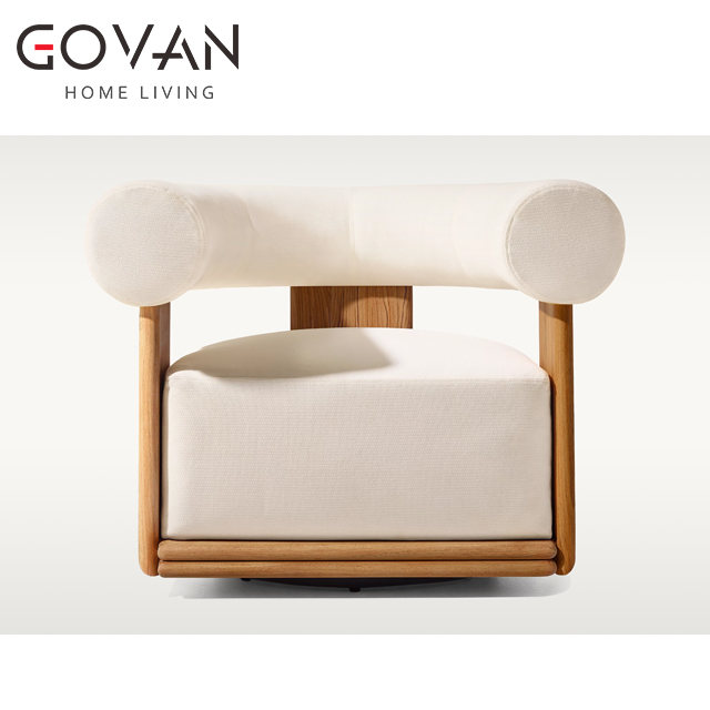 Bondi Teak-Swivel Lounge Chair
