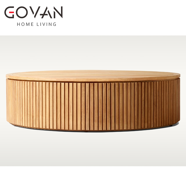 Byron Collection-Coffee Table-Round Coffee Table