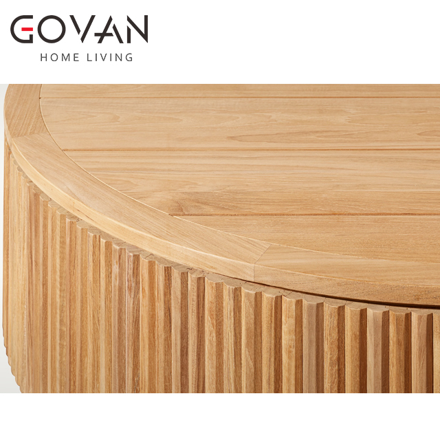 Byron Collection-Coffee Table-Round Coffee Table