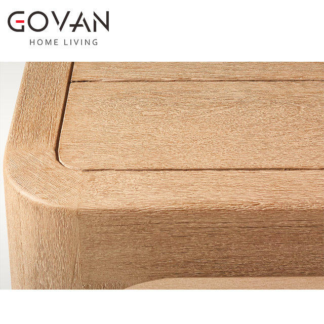 Cassale Teak Collection-Outdoor Square Side Table