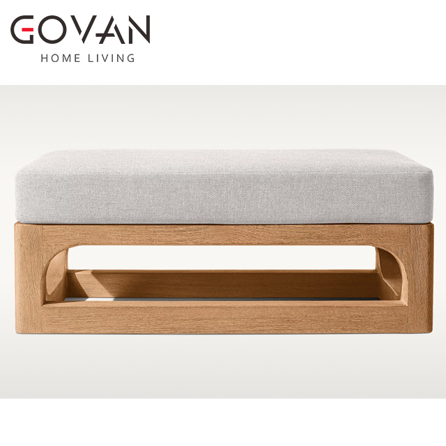 Cassale Teak Collection-Outdoor Ottoman
