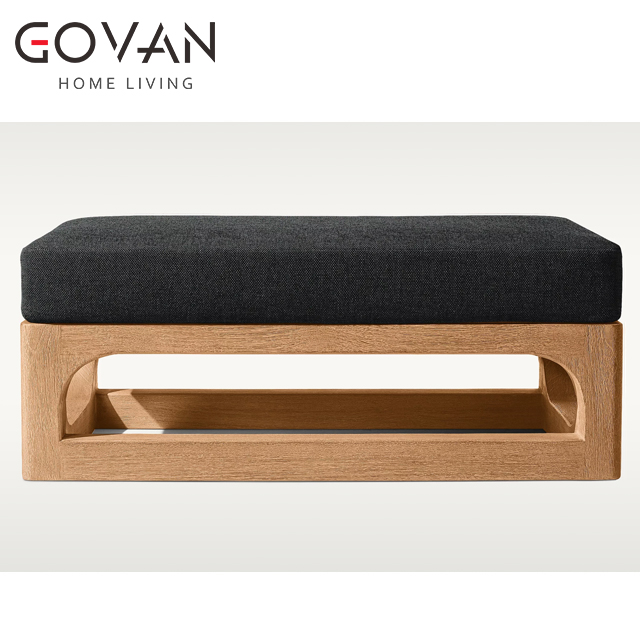 Cassale Teak Collection-Outdoor Ottoman