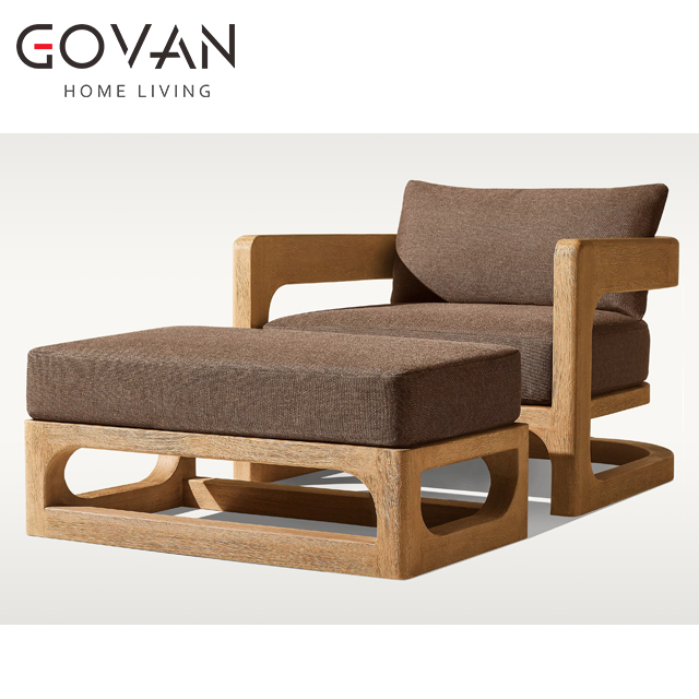 Cassale Teak Collection-Outdoor Ottoman