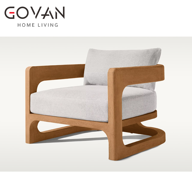 Cassale Teak Collection-Outdoor Lounge Chair
