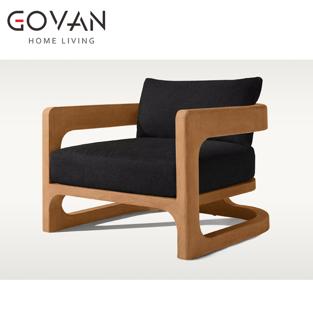 Cassale Teak Collection-Outdoor Lounge Chair