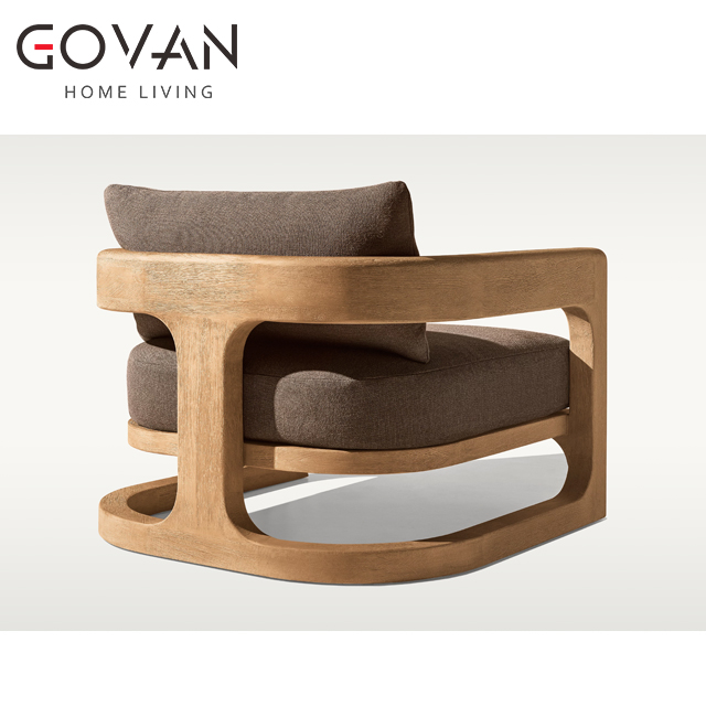 Cassale Teak Collection-Outdoor Lounge Chair