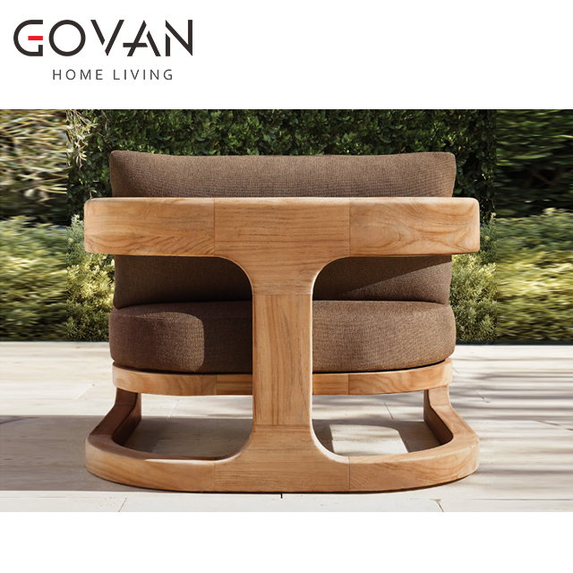 Cassale Teak Collection-Outdoor Lounge Chair