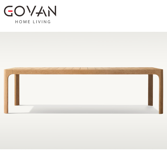 Cassale Teak Collection-Outdoor Retangular Dining Table