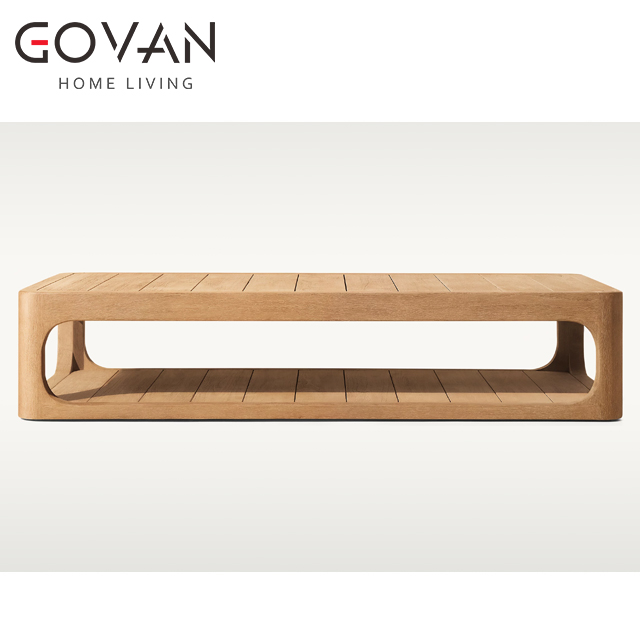 Cassale Teak Collection-Long Coffee Table