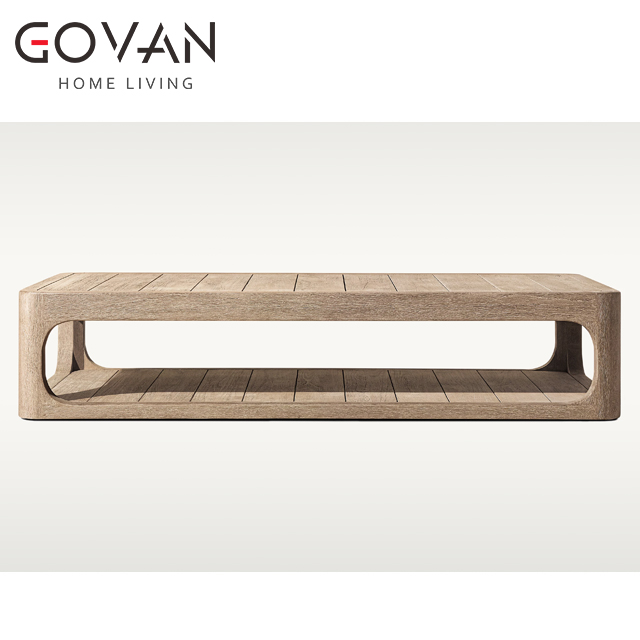 Cassale Teak Collection-Long Coffee Table
