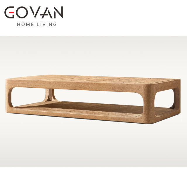 Cassale Teak Collection-Long Coffee Table