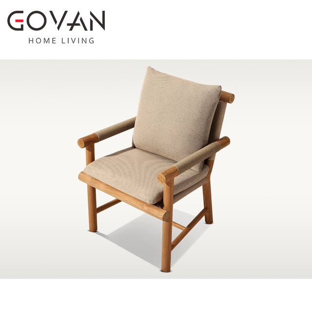 Lindon Collection-Chair-Outdoor Dining Arm Chair