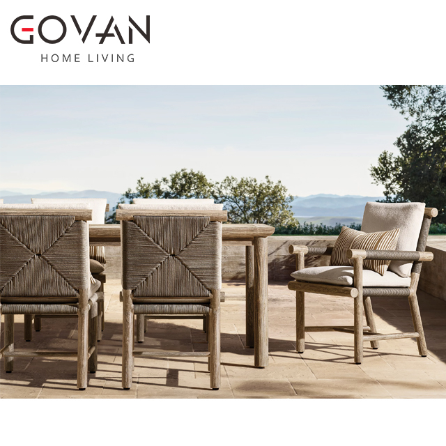 Lindon Collection-Chair-Outdoor Dining Arm Chair