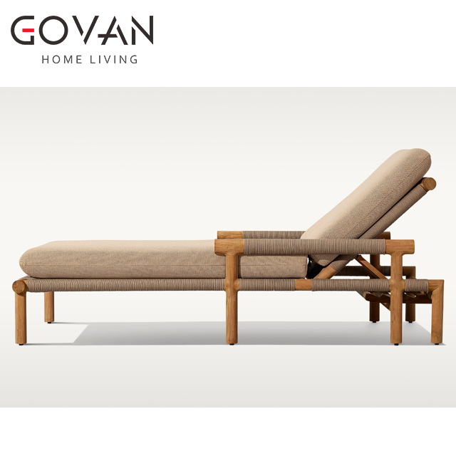 Lindon Collection-Chair-Outdoor Chaise Lounge Chair