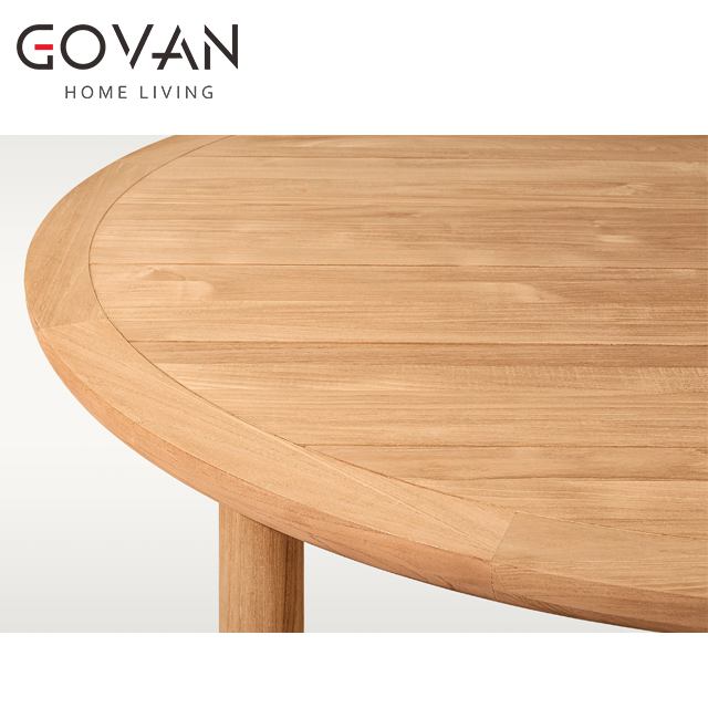 Lindon Collection-Table-Outdoor Round Dining Table
