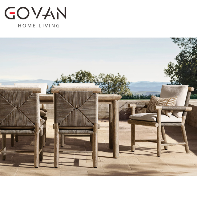 Lindon Collection-Table-Outdoor Round Dining Table